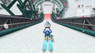 Wii Fit Skispringen