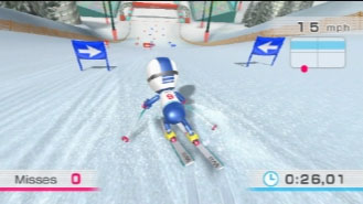Wii Fit Slalom
