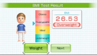 Wii Fitness Test